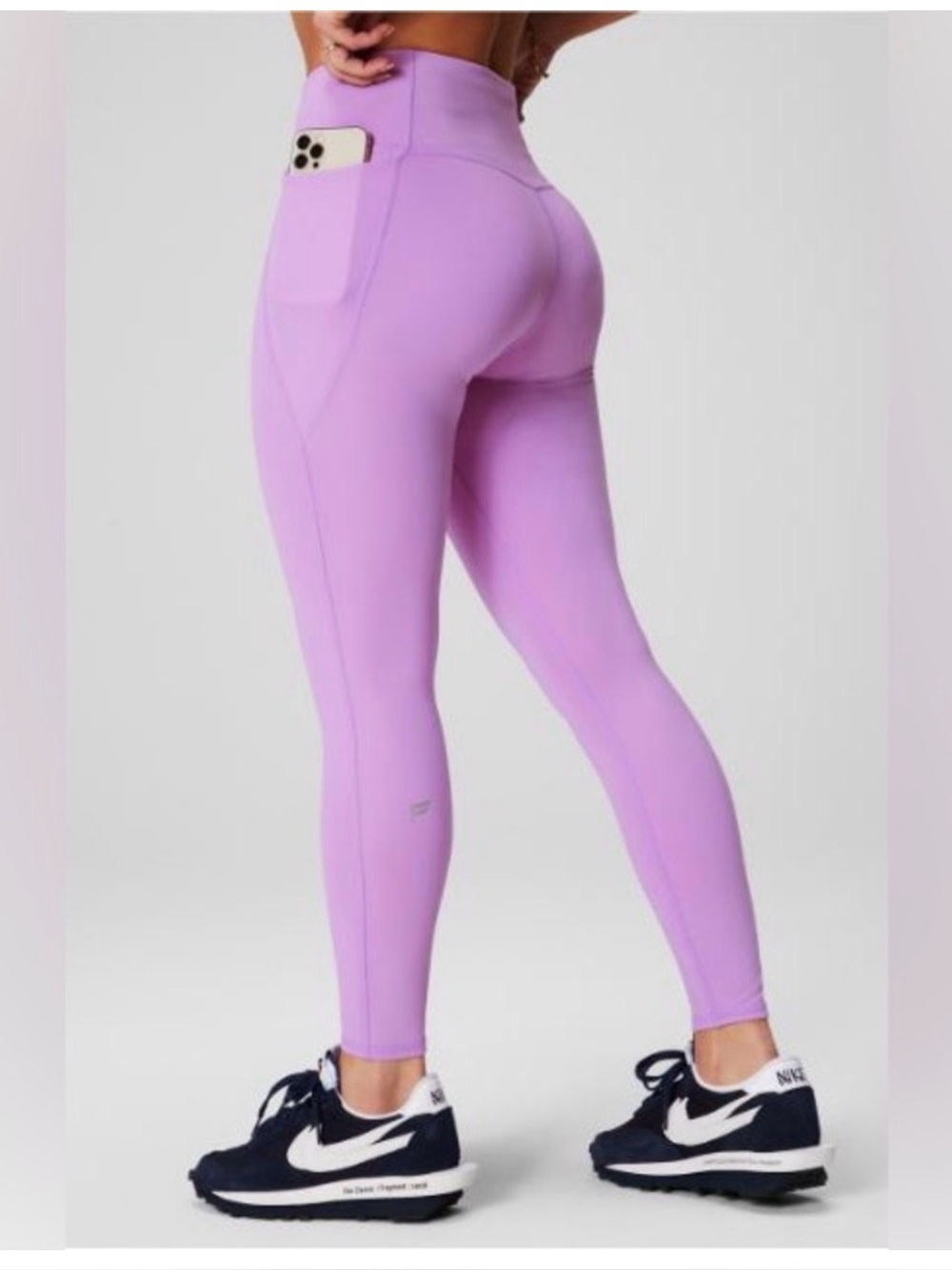 NWOT- Fabletics PureLuxe High-Waisted Crossover 7/8 Leggings -CRYSTAL CAVE (24”)